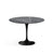 Saarinen 42" Round Dining Table Dining Tables Knoll Black Grigio Marquina marble, Shiny finish 
