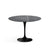 Saarinen 42" Round Dining Table Dining Tables Knoll Black Grigio Marquina marble, Satin finish 