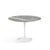 Saarinen 42" Round Dining Table Dining Tables Knoll White Grey Coated Marble 