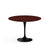 Saarinen 42" Round Dining Table Dining Tables Knoll Black Reff Dark Cherry 