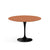 Saarinen 42" Round Dining Table Dining Tables Knoll Black Pearwood 