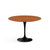 Saarinen 42" Round Dining Table Dining Tables Knoll Black Teak 