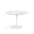 Saarinen 42" Round Dining Table Dining Tables Knoll White Calacatta Satin Coated Marble 