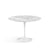 Saarinen 42" Round Dining Table Dining Tables Knoll White Carrara Coated Marble 