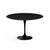 Saarinen 47" Round Dining Table Dining Tables Knoll Black Black laminate, Satin finish 