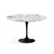 Saarinen 47" Round Dining Table Dining Tables Knoll Black Arabescato marble, Satin finish 