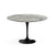 Saarinen 47" Round Dining Table Tables Knoll Grey marble, Satin finish