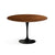 Saarinen 47" Round Dining Table Dining Tables Knoll Black Rosewood 
