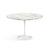 Saarinen 47" Round Dining Table Dining Tables Knoll Calacatta marble, Shiny finish