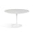 Saarinen 47" Round Dining Table Tables Knoll White laminate, Satin finish