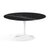 Saarinen 54" Round Dining Table Dining Tables Knoll White Nero Marquina marble, Shiny finish 