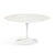 Saarinen 54" Round Dining Table Dining Tables Knoll White Vetro Bianco 
