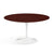 Saarinen 54" Round Dining Table Dining Tables Knoll White Reff Dark Cherry 