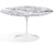 Saarinen 54" Round Dining Table Dining Tables Knoll White Arabescato marble, Shiny finish 