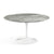 Saarinen 54" Round Dining Table Dining Tables Knoll White Grey marble, Satin finish 