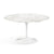 Saarinen 54" Round Dining Table Dining Tables Knoll White Calacatta marble, Satin finish 