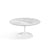 Saarinen Coffee Table - 35" Round Coffee Tables Knoll White Calacatta marble, Shiny finish 