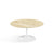 Saarinen Coffee Table - 35" Round Coffee Tables Knoll White Empire Beige marble, Shiny finish 