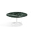 Saarinen Coffee Table - 35" Round Coffee Tables Knoll White Verde Alpi marble, Shiny finish 