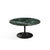 Saarinen Coffee Table - 35" Round Coffee Tables Knoll Black Verde Alpi marble, Shiny finish 