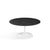 Saarinen Coffee Table - 35" Round Coffee Tables Knoll White Ebonized Walnut 