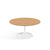 Saarinen Coffee Table - 35" Round Coffee Tables Knoll White Light Oak 