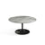 Saarinen Coffee Table - 35" Round Coffee Tables Knoll Black Grey marble, Satin finish 