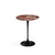 Saarinen Side Table - 16" Round with Limited Edition Rosso Rubino Top side/end table Knoll Satin Rosso Rubino 