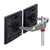Sapper Double Monitor Arm Accessories Knoll Medium Grey Red 