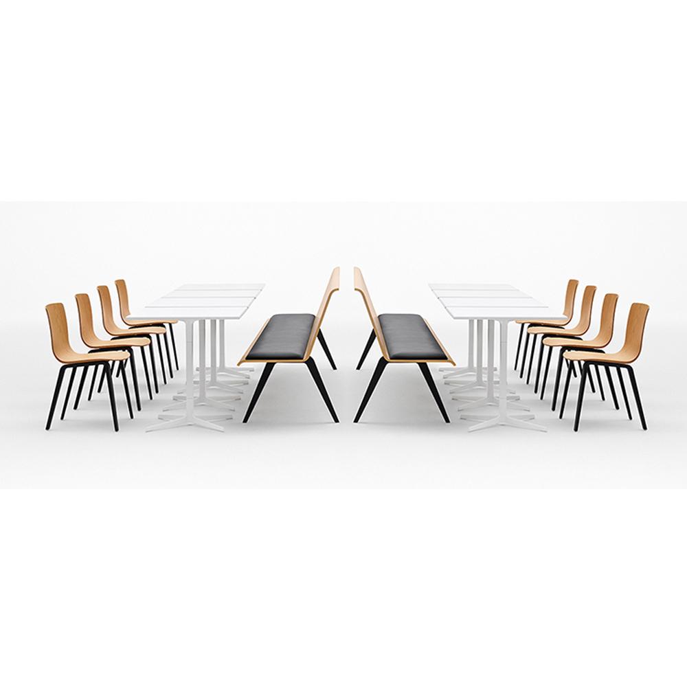 Zinta Eating Bench 4602 Benches Arper 