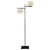 Alba Floor Lamp Floor Lamps Oluce 2 Lights Anodic Bronze 