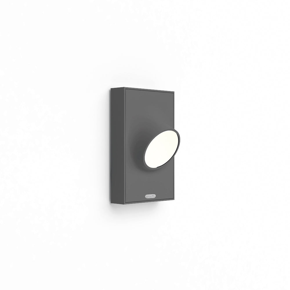 Ciclope Outdoor Wall Light Outdoor Lighting Artemide Anthracite Grey 