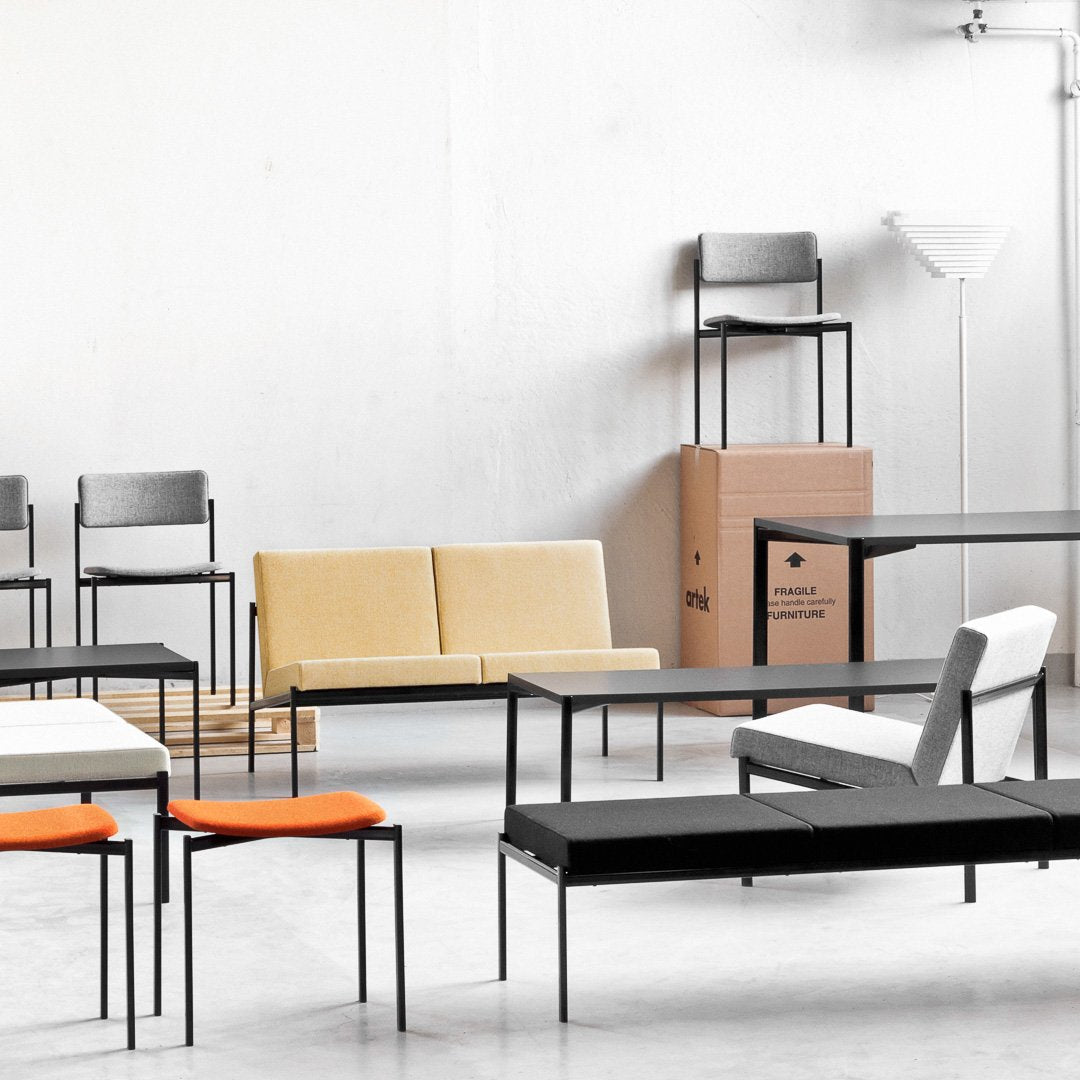 Kiki 3-Seater Bench Benches Artek 