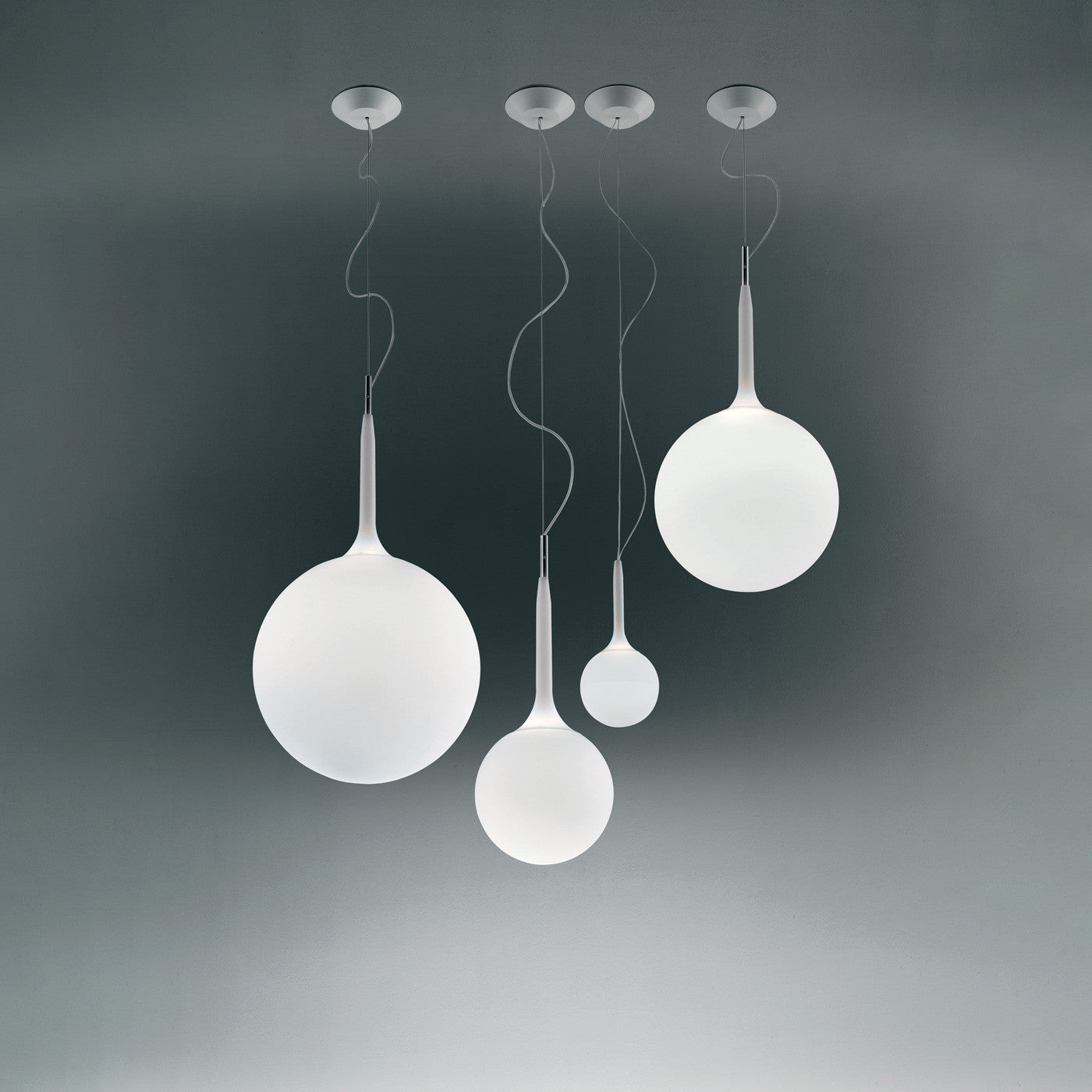 Castore Suspension Collection hanging lamps Artemide 