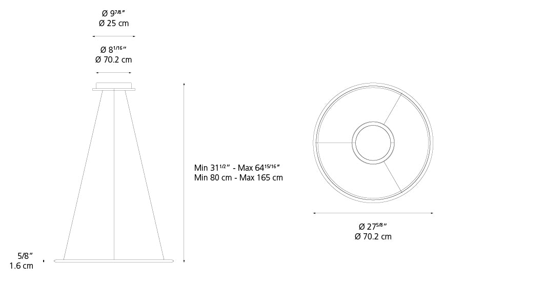 Discovery Suspension Extended Length Pendant Lights Artemide 