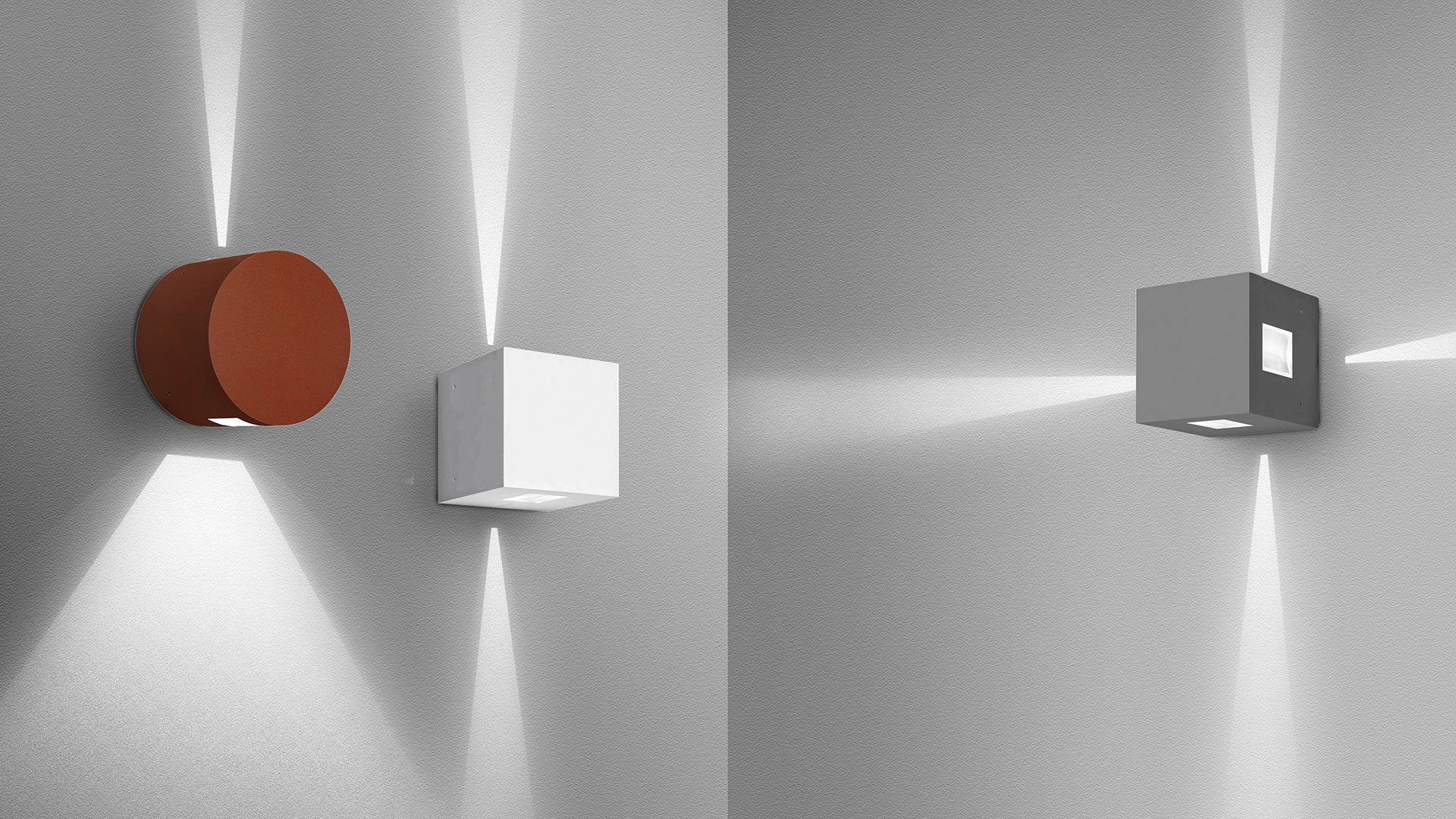 Effetto Round Outdoor Wall Light Wall Lights Artemide 