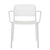 Audrey Armchair Side/Dining Kartell White Painted Frame/White Seat & Back 
