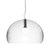 Big Fly Suspension Lamp suspension lamps Kartell Transparent Crystal 