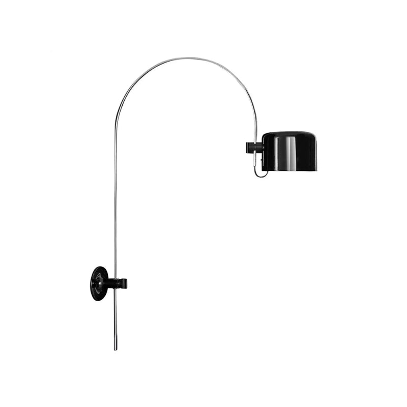 Coupé 1158 Wall Lamp Table Lamps Oluce Black 