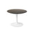 Saarinen Side Table - 20" Outdoor Outdoors Knoll Black Vetro Bianco 