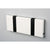 Knax Horizontal Colored Coat Hook Coat Hooks Loca 2 hooks Black White