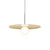 Bola Disc Pendant ceiling lights Pablo Brass 22" 