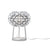 Caboche Plus Table Lamp Foscarini Transparent 