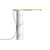 T.O Table Lamp Table Lamps Pablo White Carrara Marble Brass 