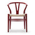 CH24 Wishbone Chair - Soft Colors Side/Dining Carl Hansen Soft Red 