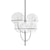 Lyndon 450 Suspension Lamp suspension lamps Oluce Chrome-plated 