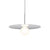Bola Disc Pendant ceiling lights Pablo Chrome 22" 