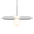 Bola Disc Pendant ceiling lights Pablo Chrome 32" 
