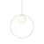 Bola Halo Led Pendant Pendant Lights Pablo Chrome 22" 