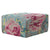 Canevas Spaces Square Pouf Pouf Gan Flowers. Color 